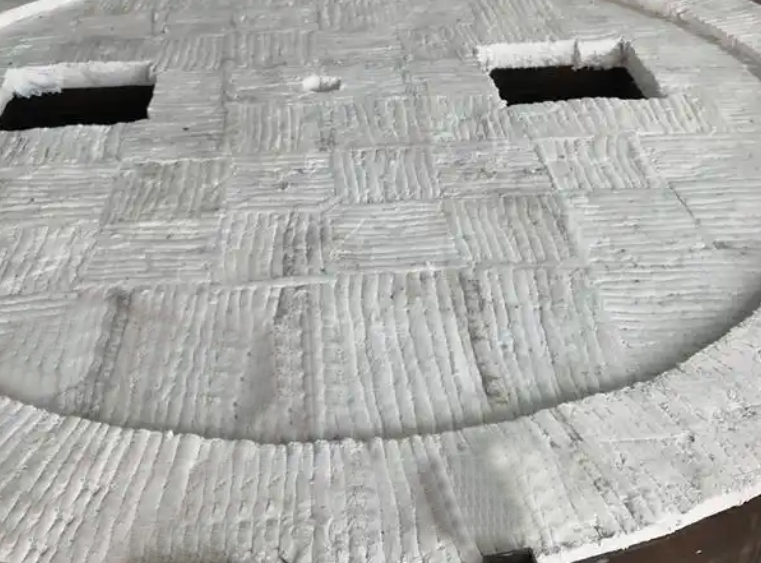 碳素焙烧炉炉盖用硅酸铝陶瓷纤维模块